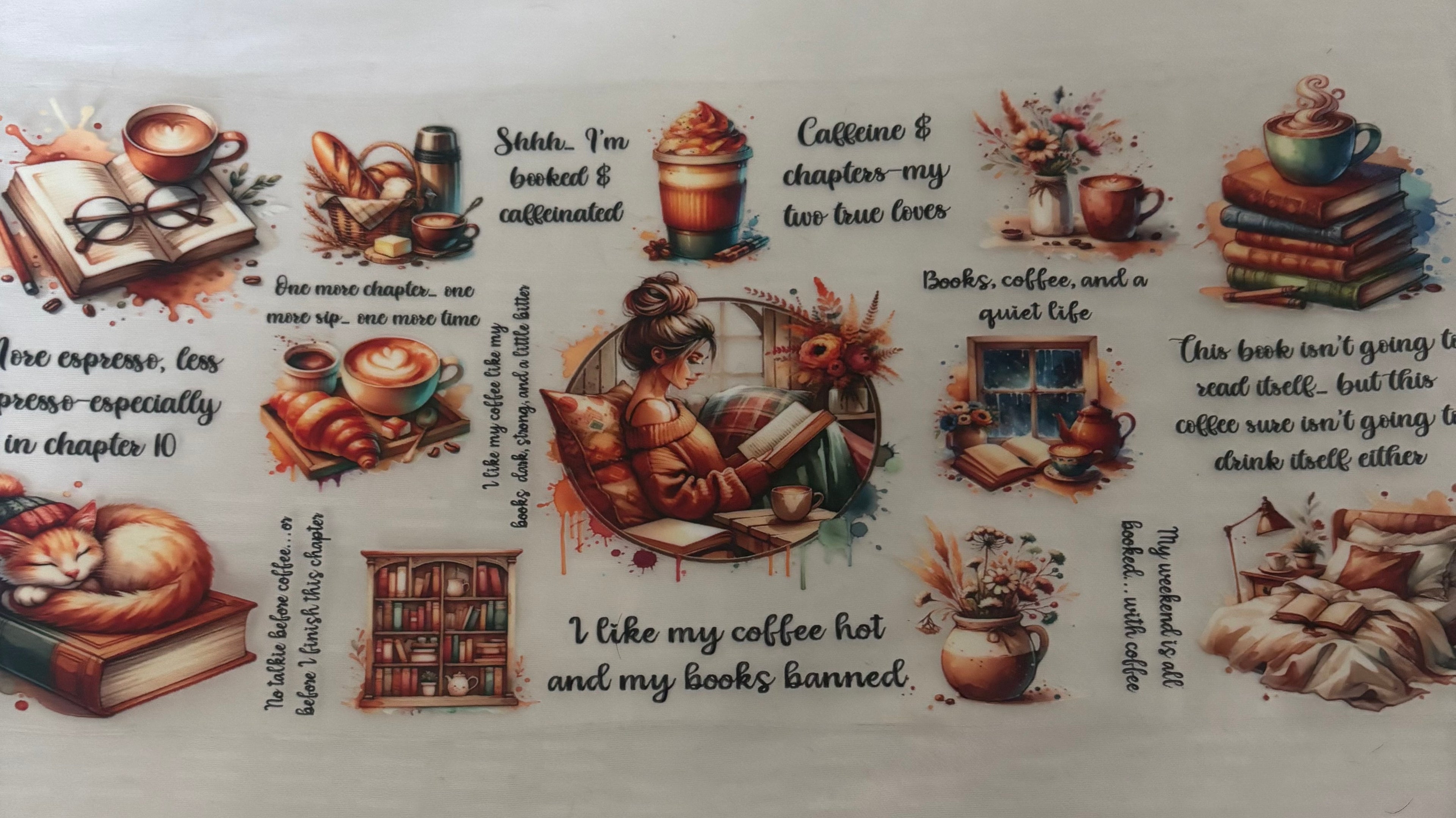 Book and saying wraps